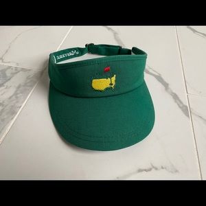 The Masters Visor Hat Green Augusta Pga 